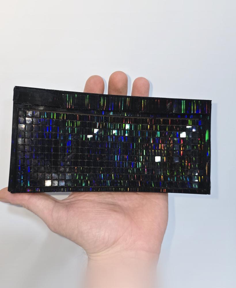 Large Square grid clutch  3d model