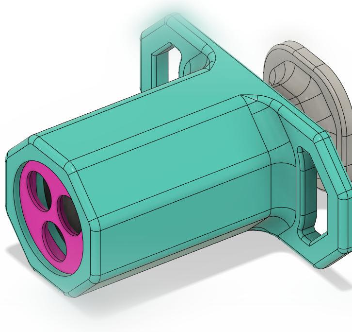 Play-Doh Extruder 3d model