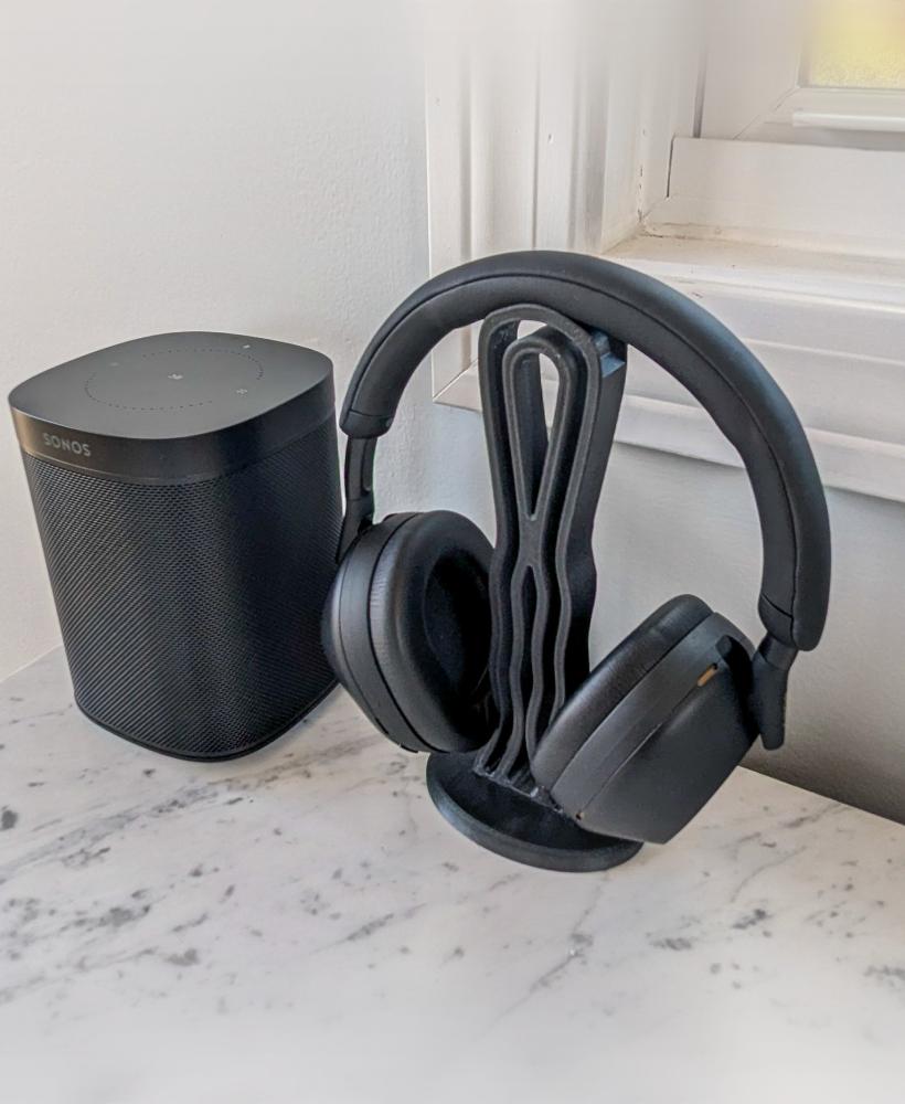 Headphone Holder - The Antenna 3d model