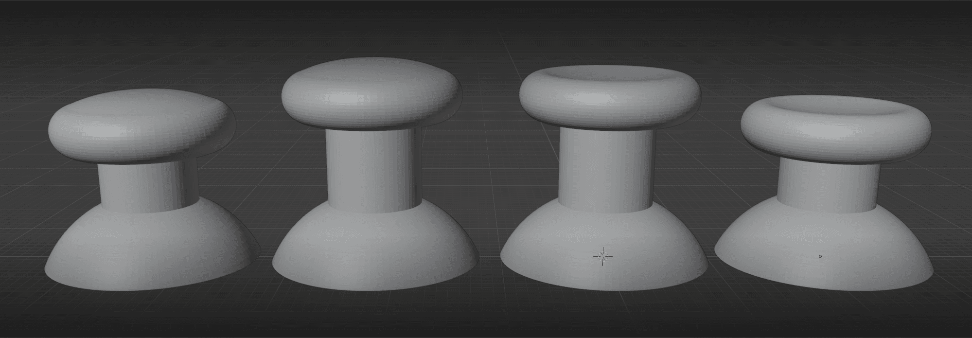 ROG Ally Printable Joysticks 3d model