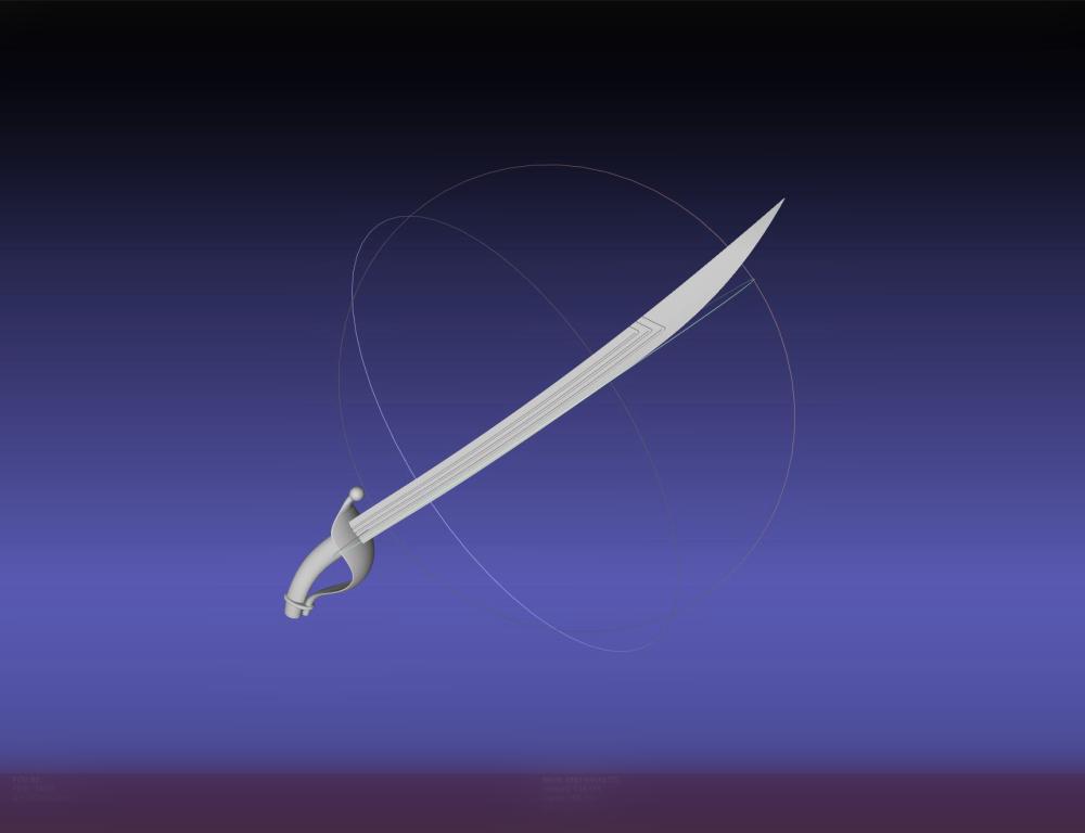 Re-Creators Altair Sword 3d model