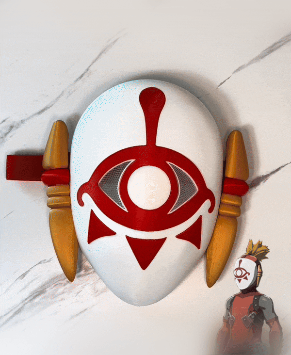 The Legend of Zelda, Tears of The Kingdom Yiga Clan Mask 3d model