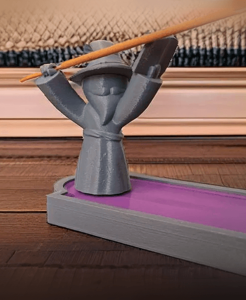 Wizard - Incense Holder 3d model