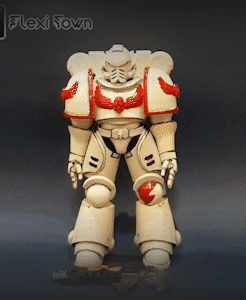 Flexi Print-in-Place Space Marine V1 3d model