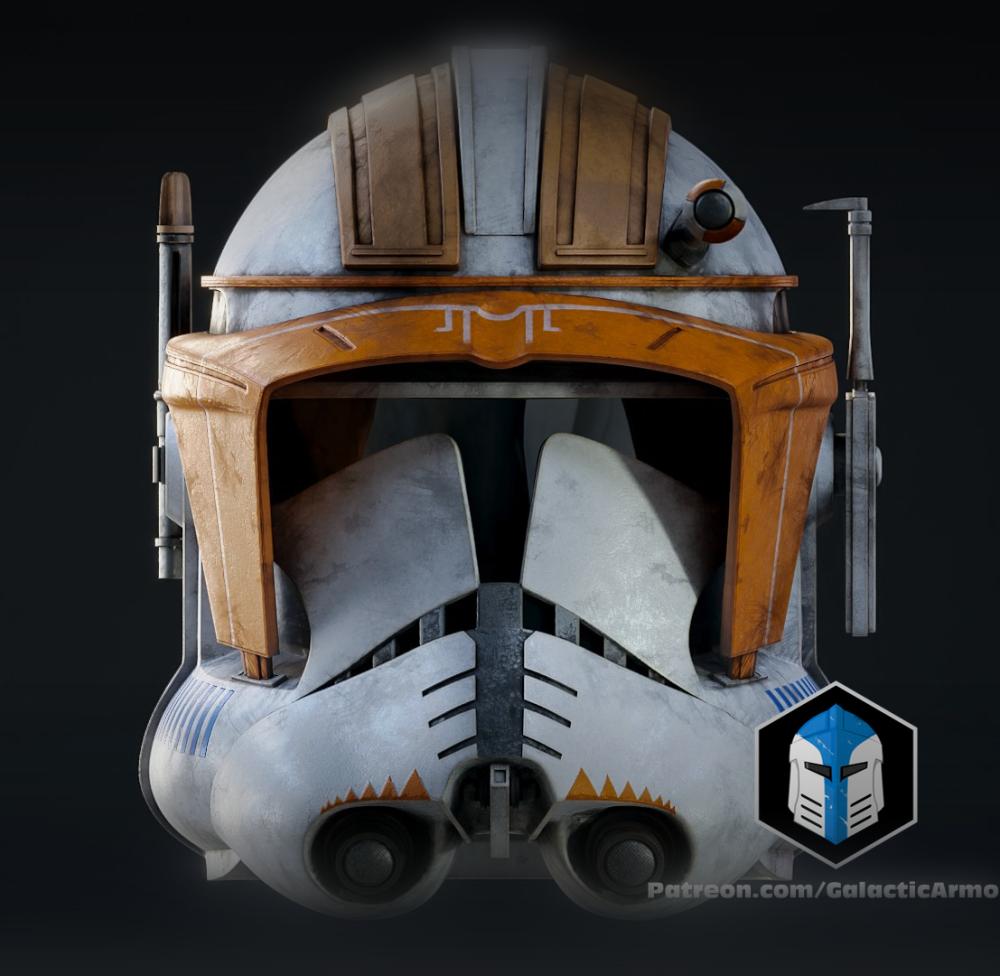 Phase 2 Commander Cody Helmet - 3D Print Files 3d model