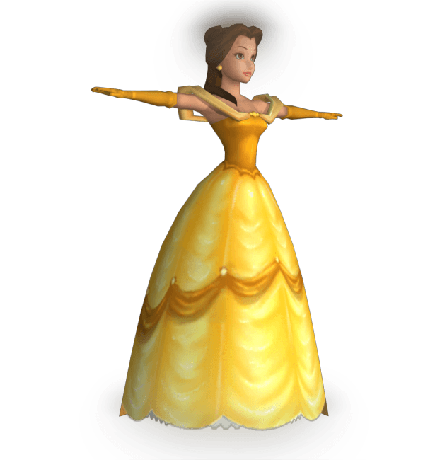 Belle 3d model