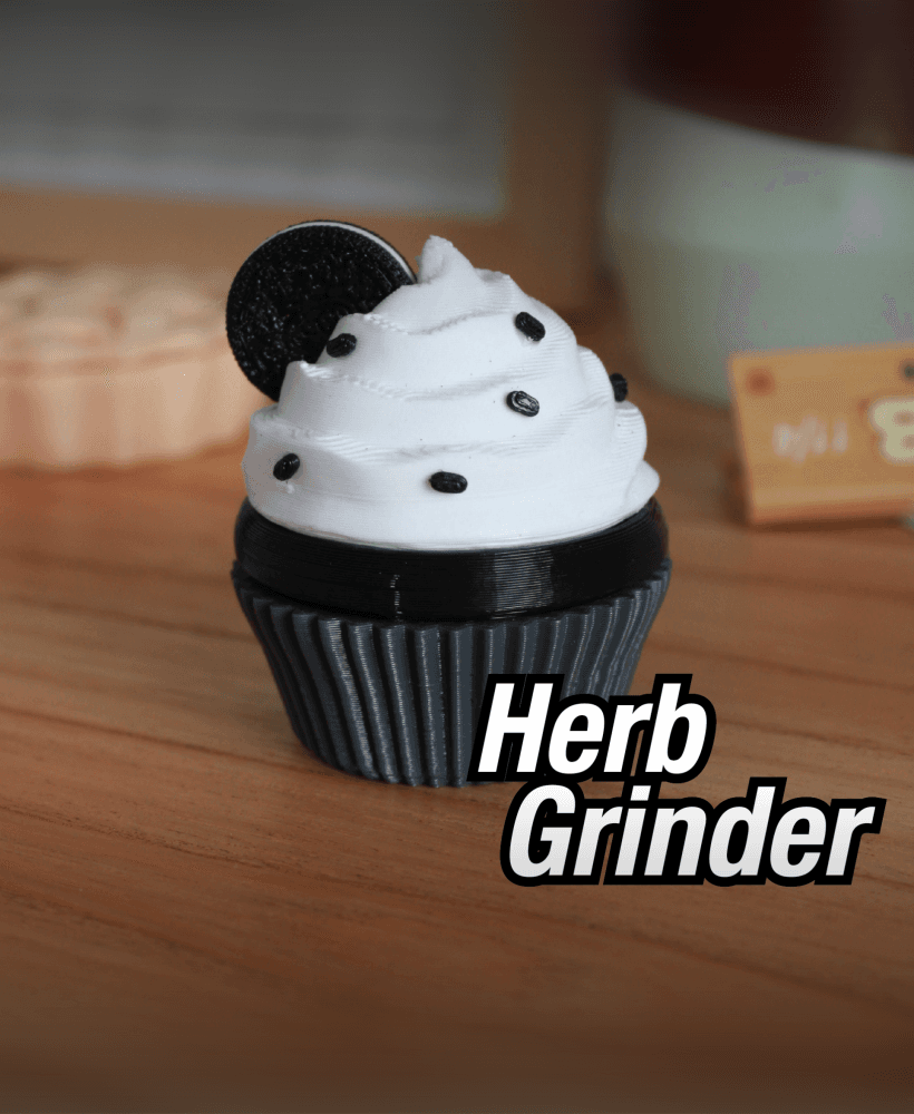 Cookies & Cream - Cupcake Grinder 3d model