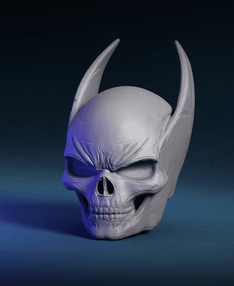 Wolverine skull 3d model