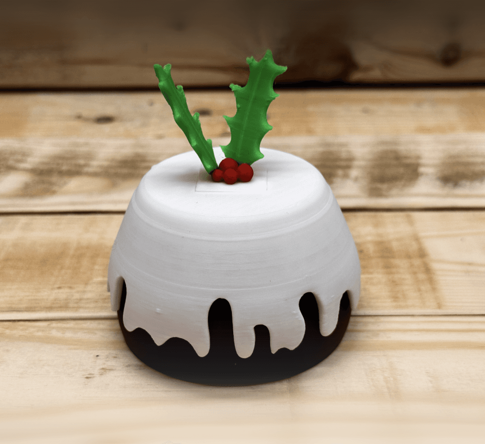 Christmas Pudding container  3d model