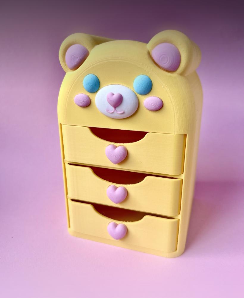 Bear drawers  3d model