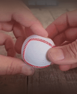 Baseball Fidget Spinner 3d model