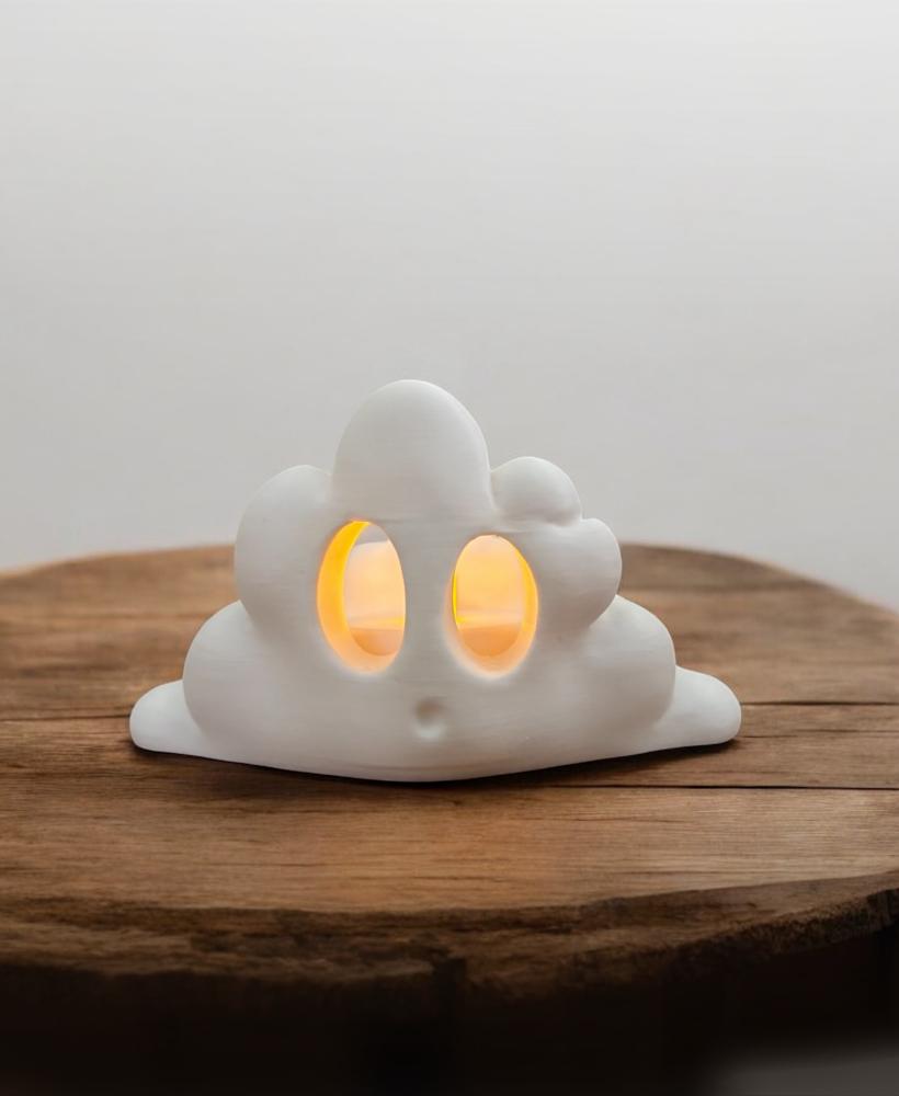 Cloud candle 3d model