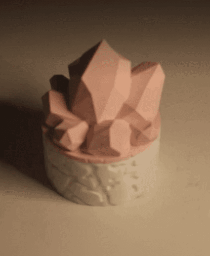 Container | Caja de cristales 3d model