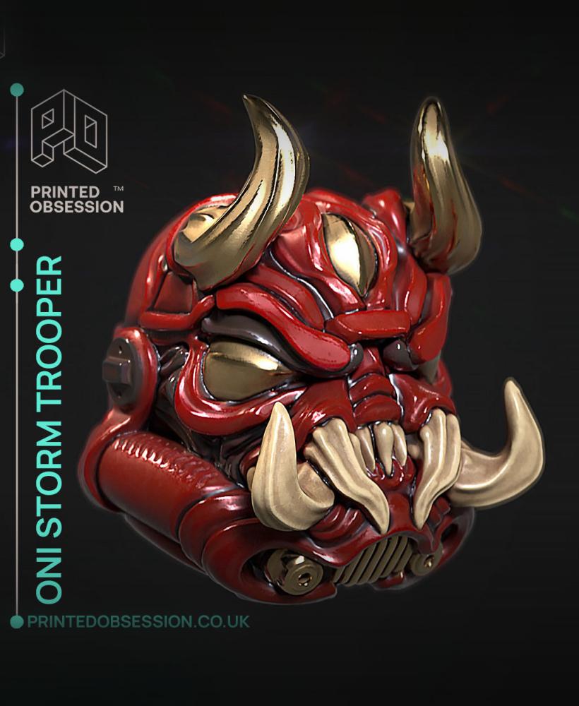 Oni Stormtrooper Helmet - Star Wars - Fanart 3d model