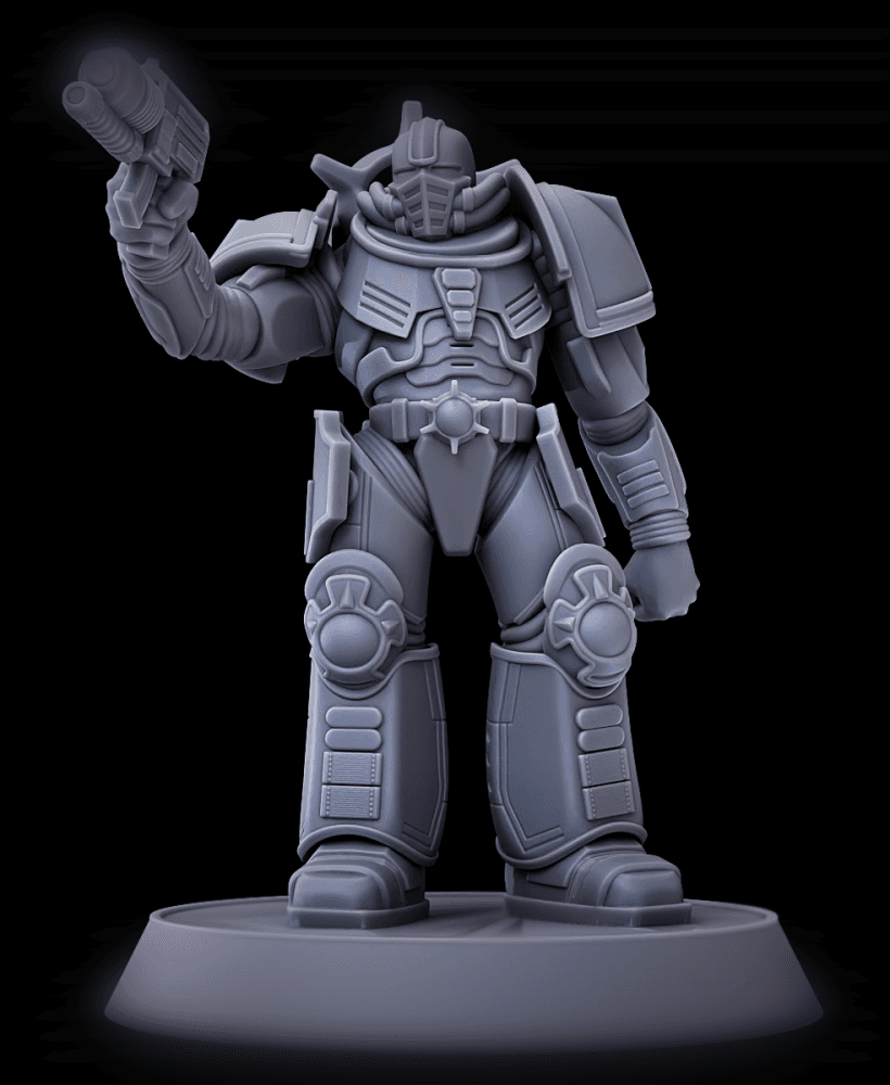 Spacewarrior 3d model