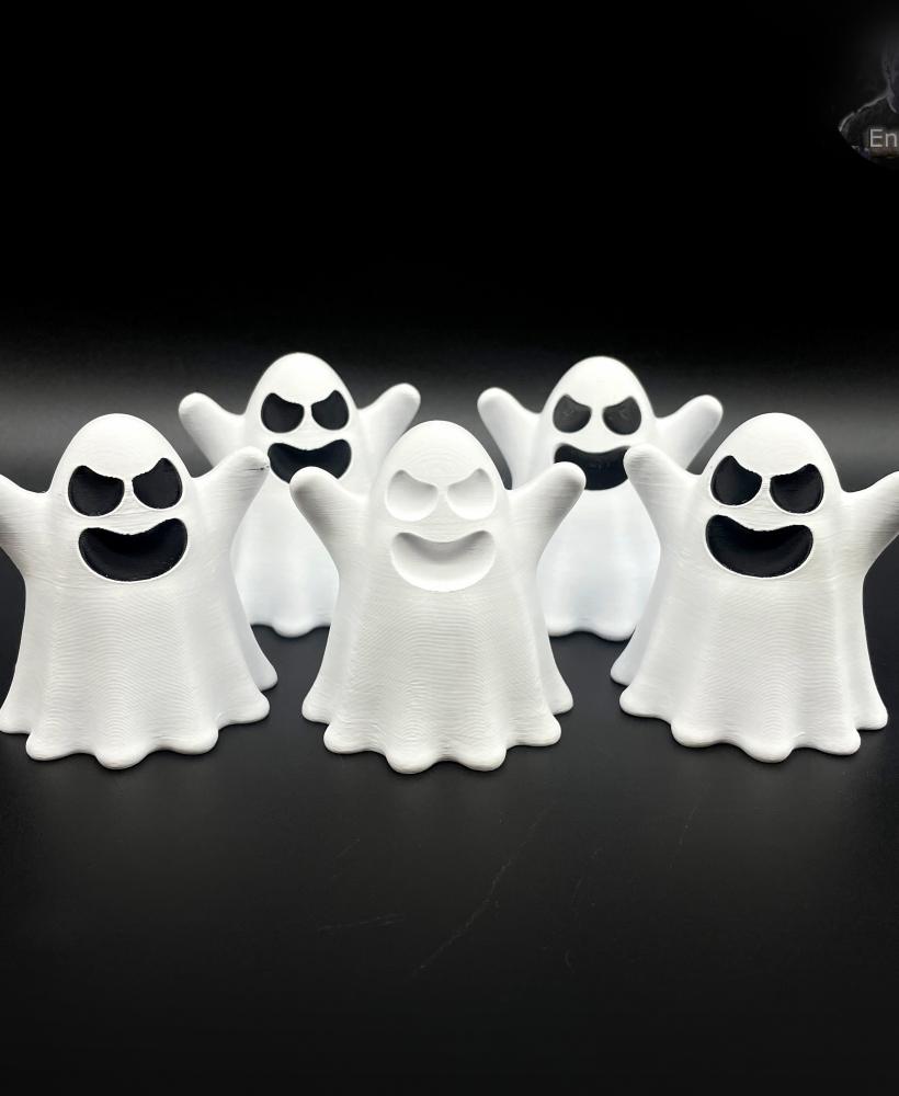 Little Ghosts 👻 Figurine - Tealight  3d model