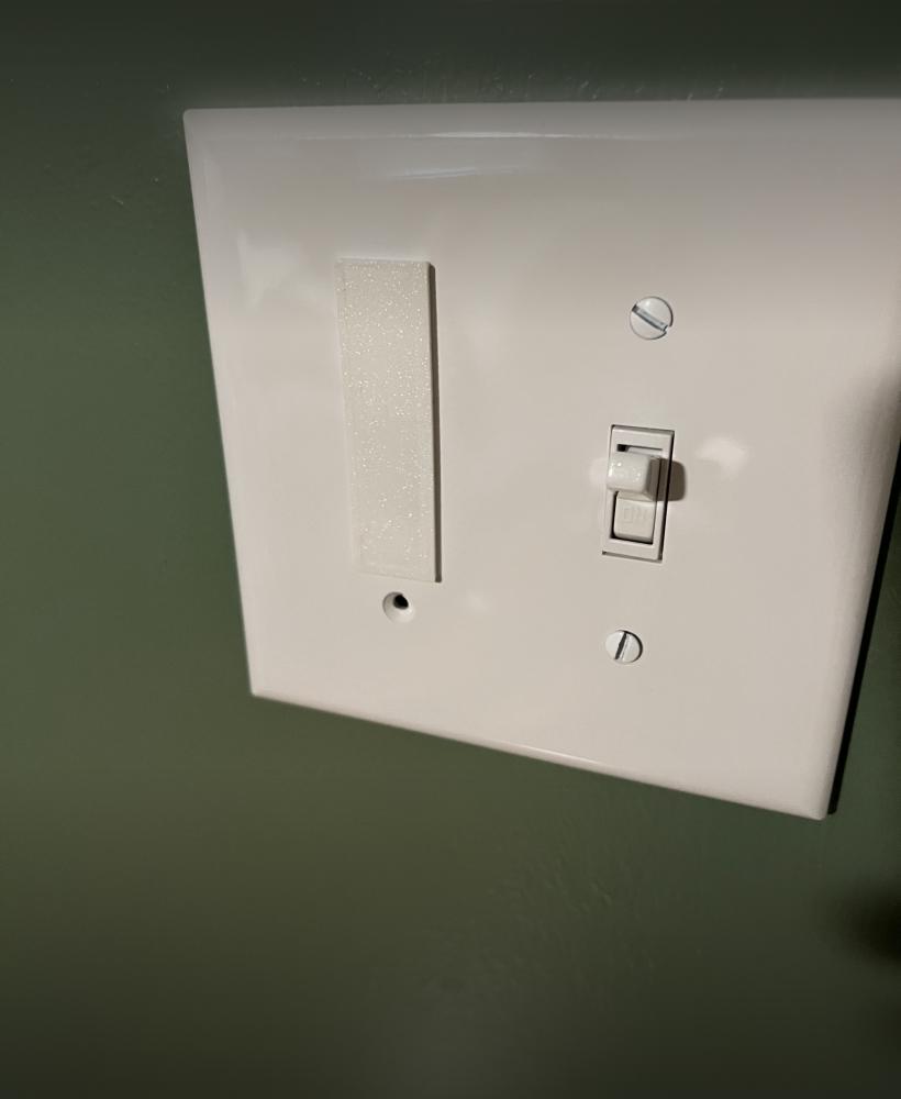 Light Switch Plate Insert 3d model