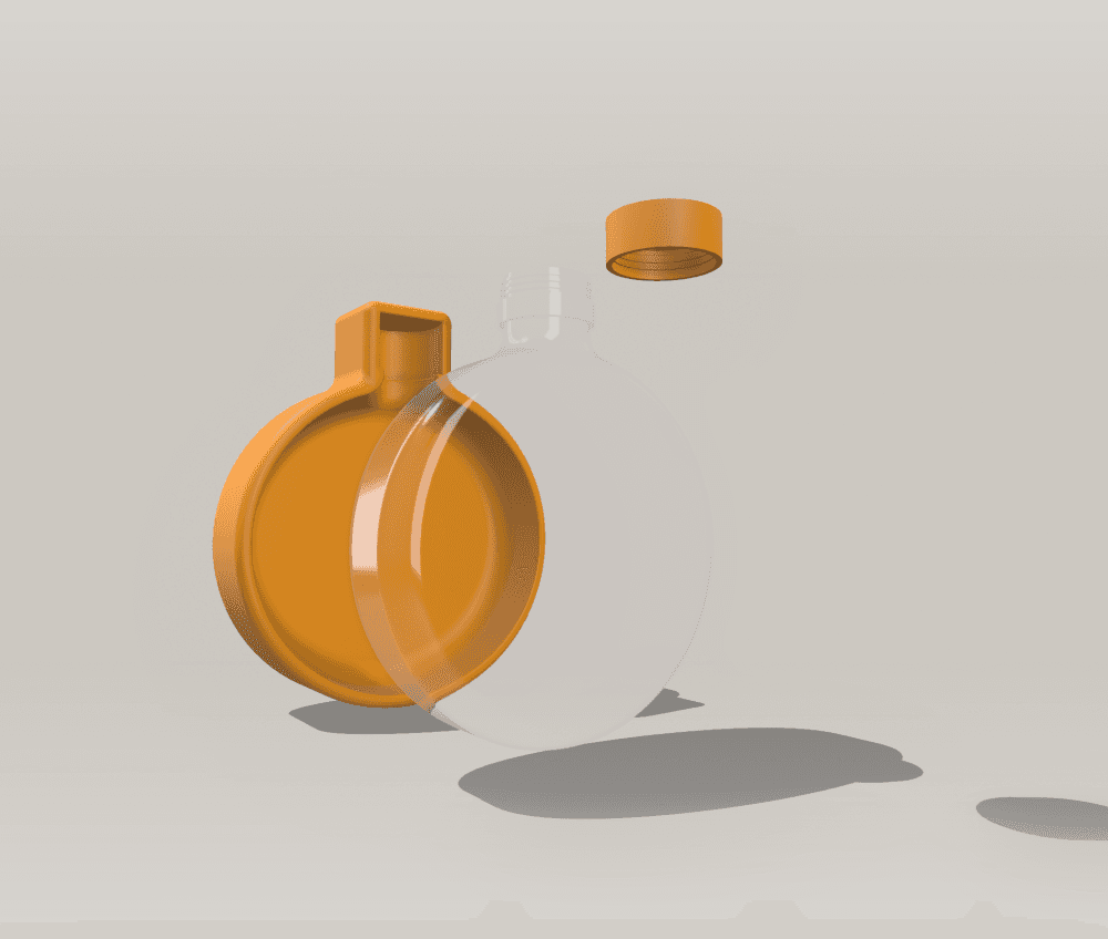 Dog bottle.stl 3d model