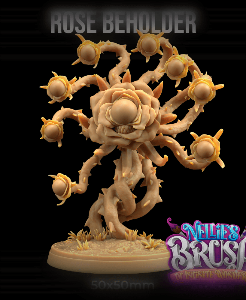 Rose Beholder 3d model