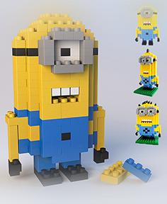 Minion Models 3d model