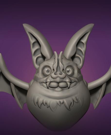 Cute Bat 3d model