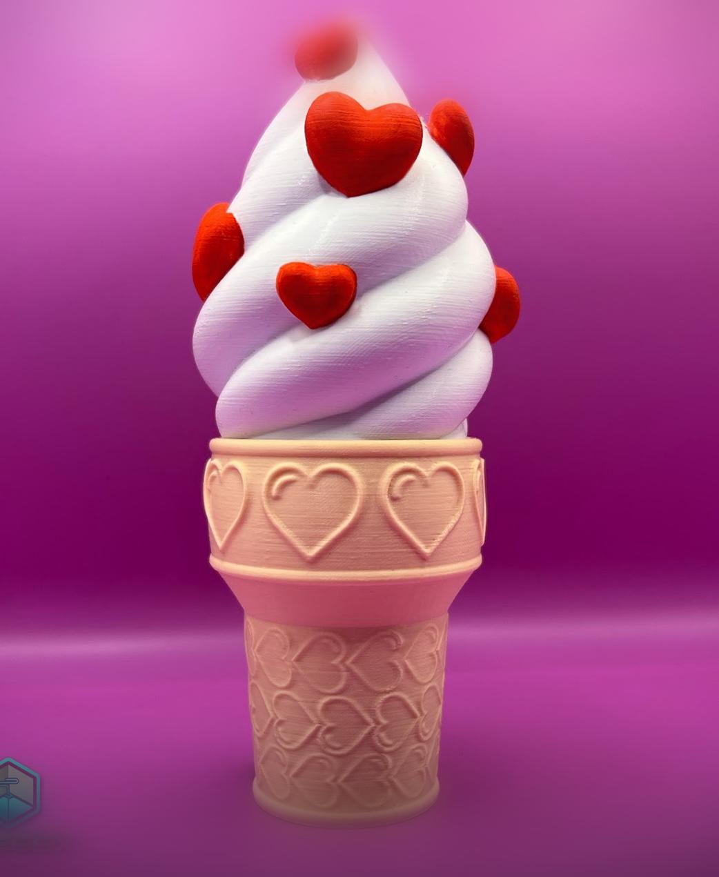 I 💖 ICE CREAM 3d model