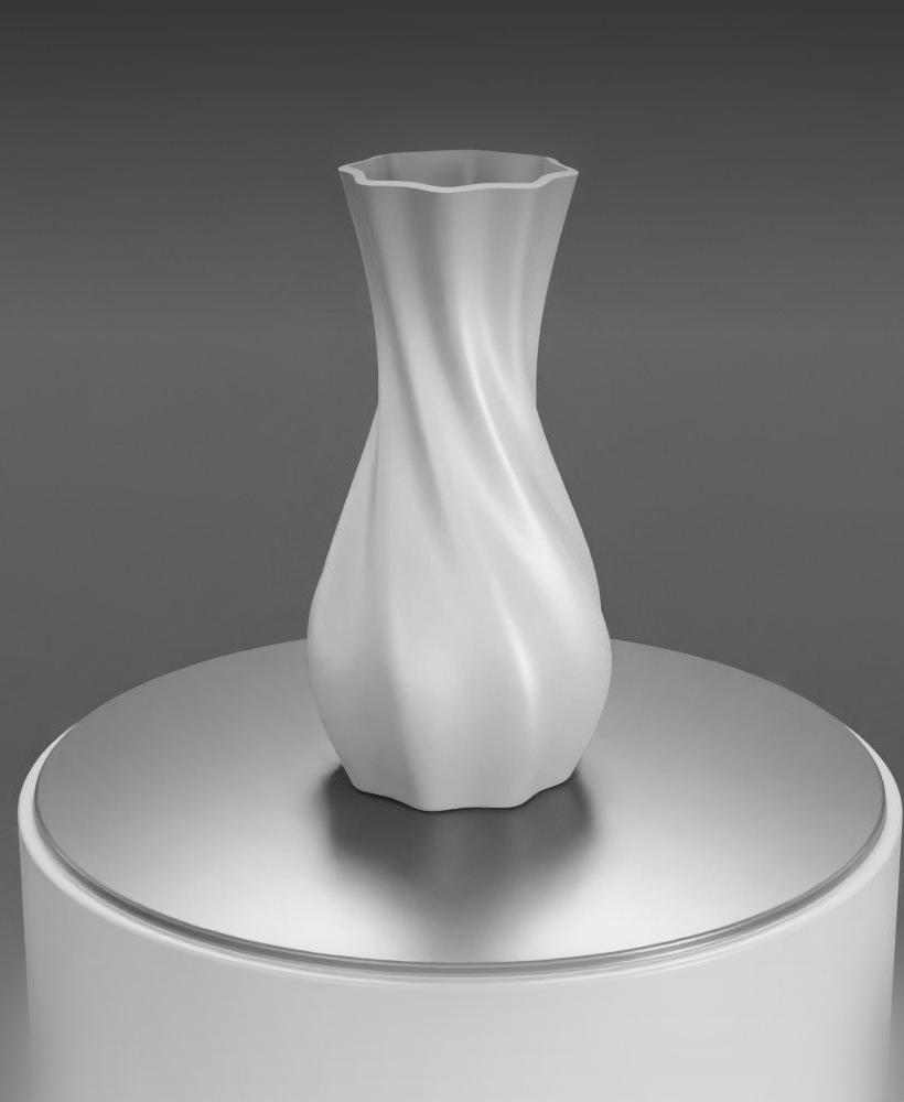 twisted_vase.stl 3d model