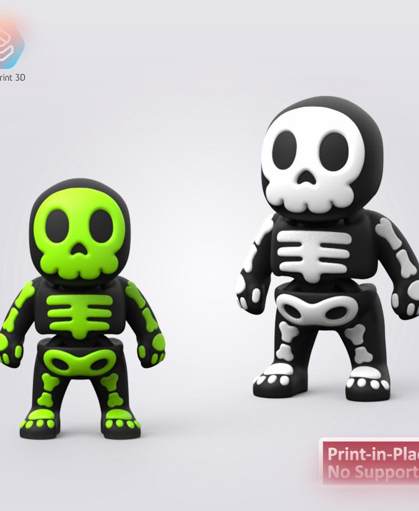 Halloween Flexi Skeleton 3d model