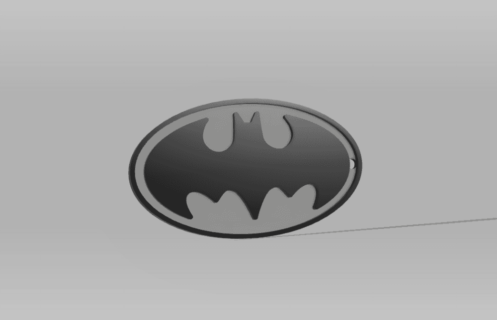 Batman keychain 3d model