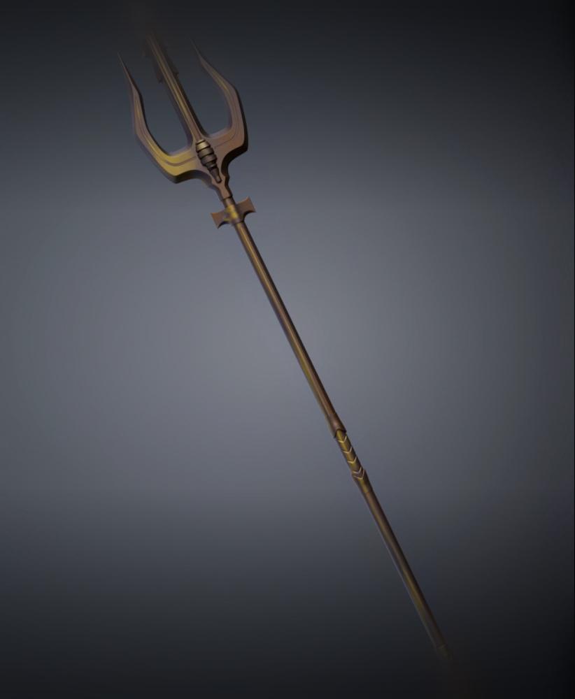 King Nereus Trident – Aquaman 3d model