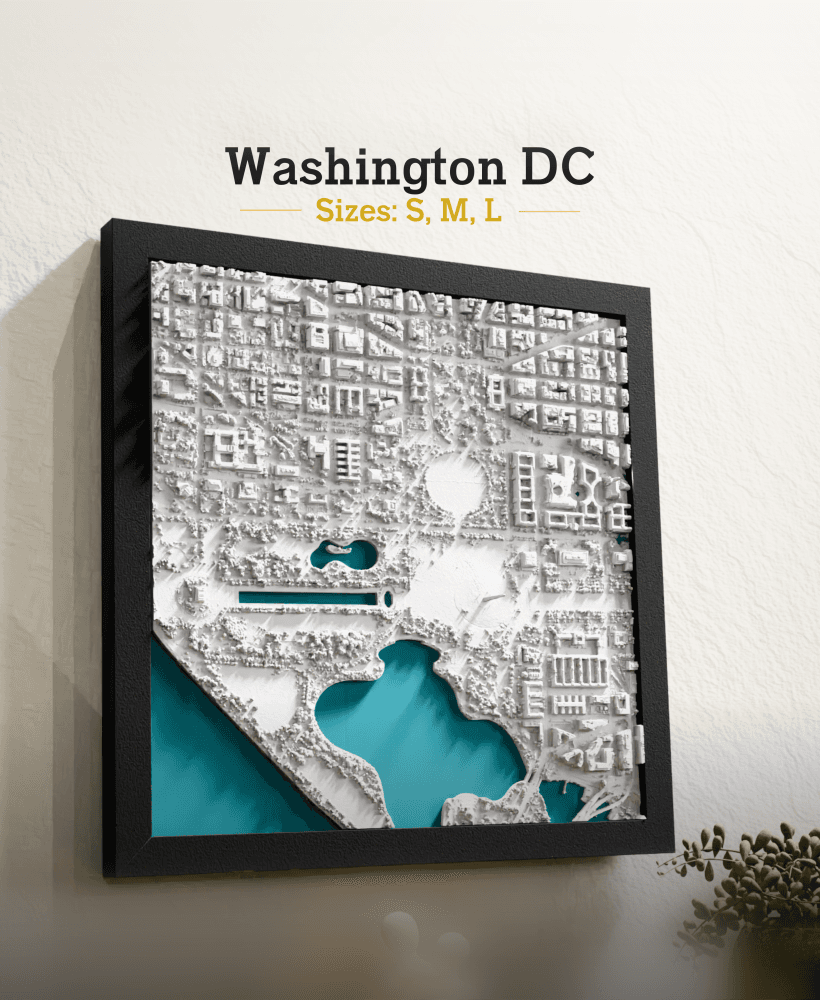 Washington, DC 3d model