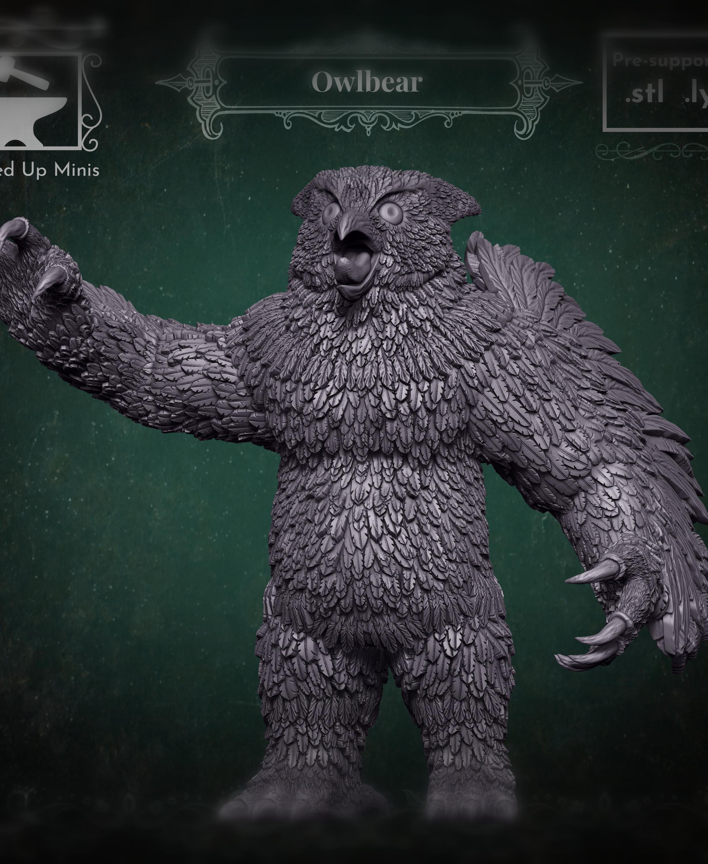 Owlbear 3d model