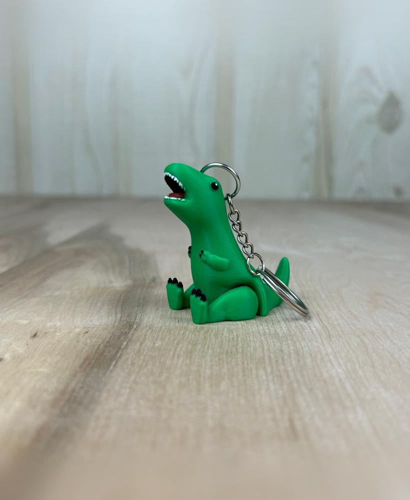 T-Rex Costume Mini Keychain 3d model