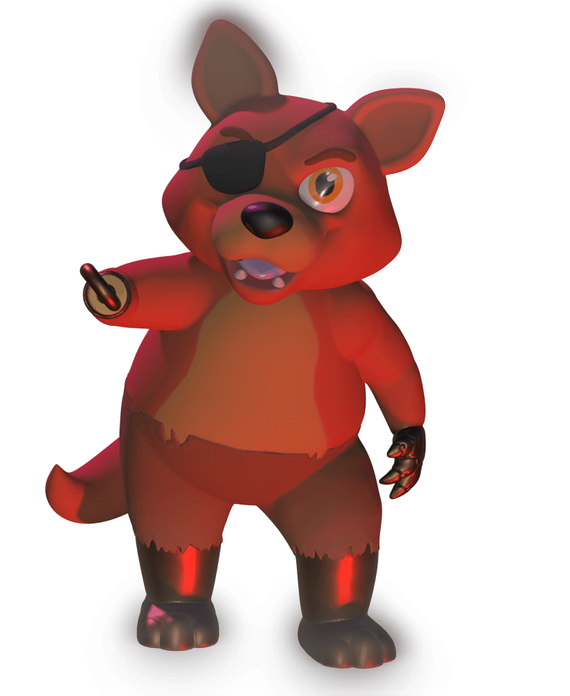 Pirate Foxy 3d model