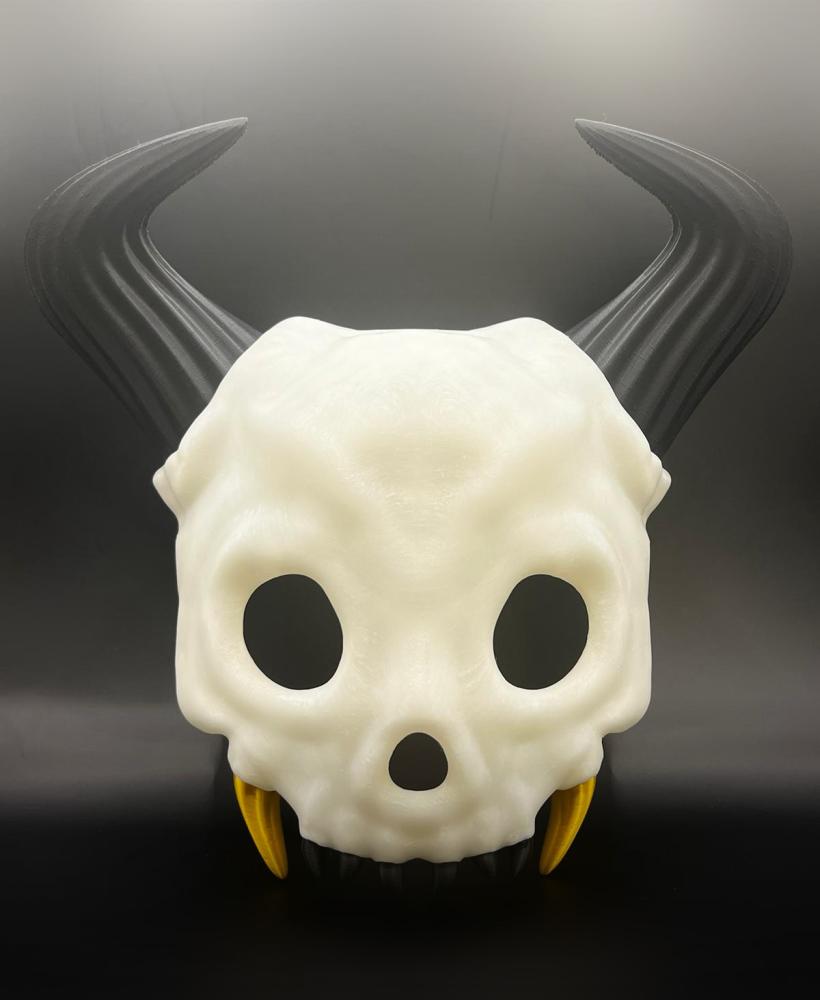 SCARY SKULL BONE MASK 3d model