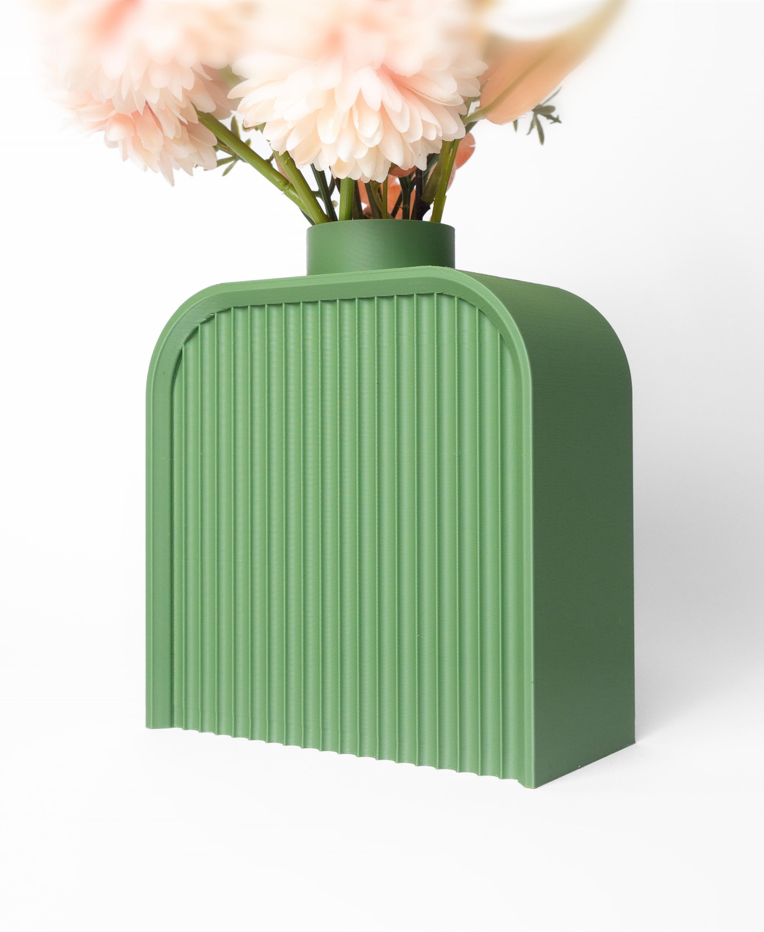 The Javo Vase, Modern and Unique Home Decor for Dried and Preserved Flower Arrangement  | STL File 3d model