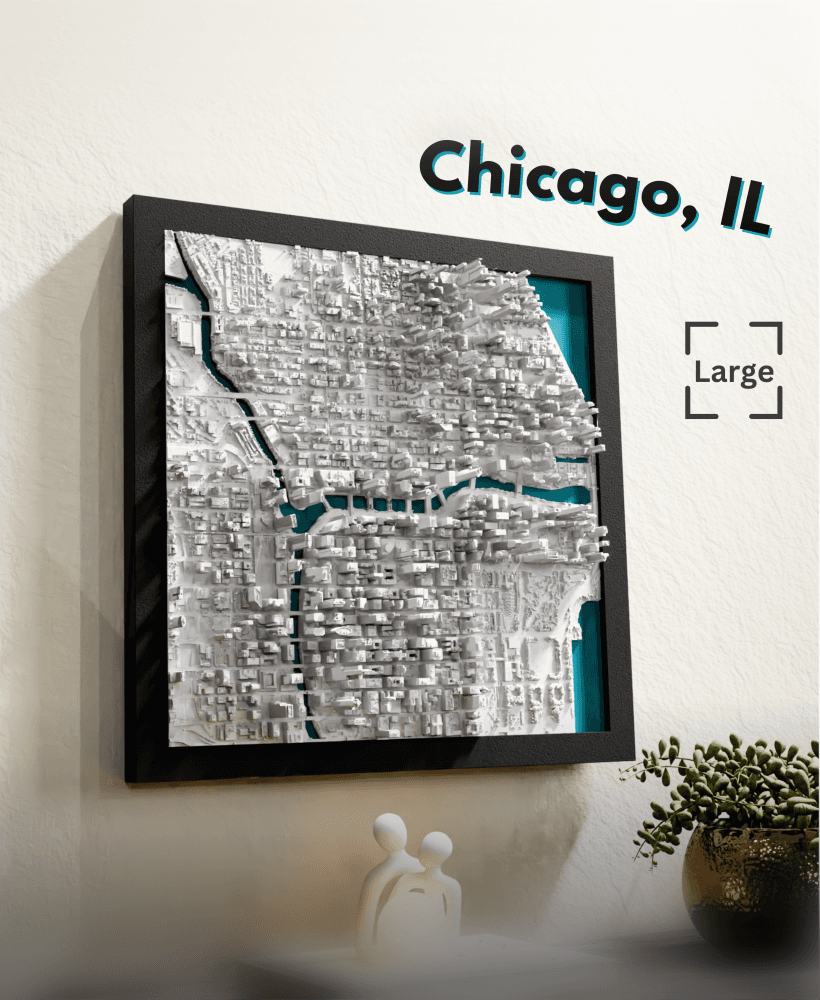 Chicago, IL - Medium & Large 3d model