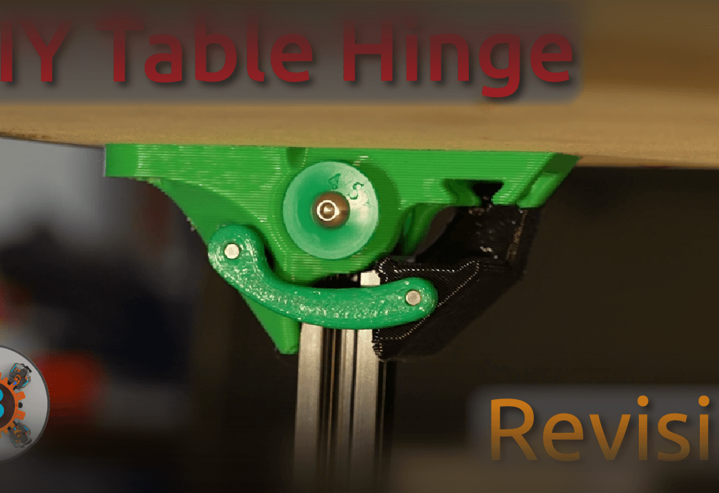 Folding Table Hinge - V2 3d model