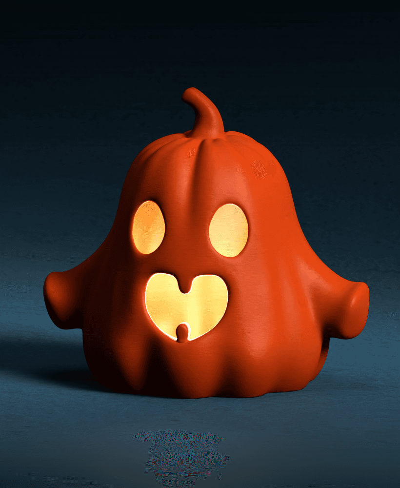 Pumpkin Ghost 3d model