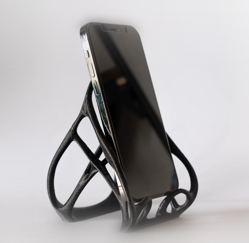 Organic Phone Stand 3d model