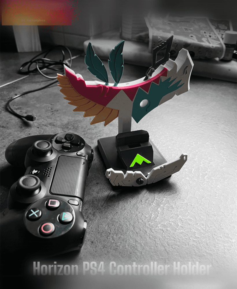 Universal Controller Stand - Inspired by the Game "Horizon" 3d model