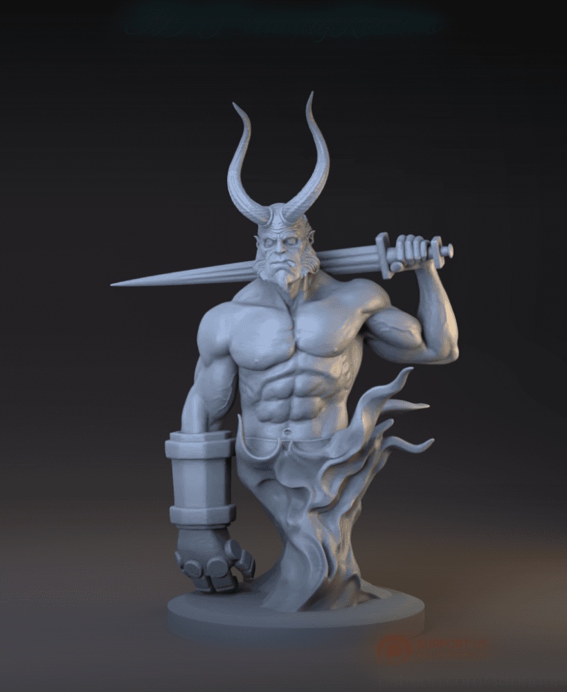 HellboybUST.stl 3d model