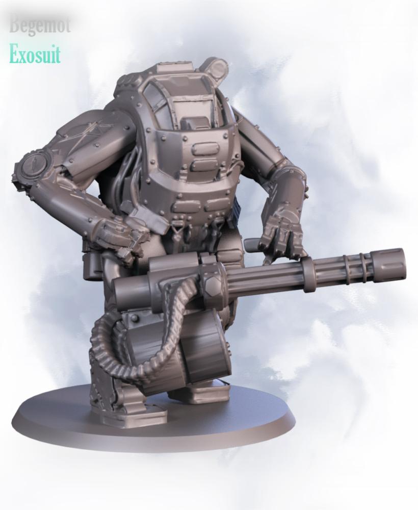 Begemot Exosuit 3d model