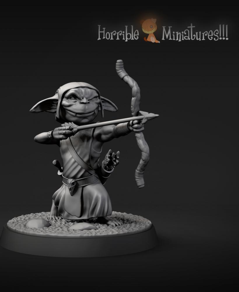 Goblin Archer 3d model