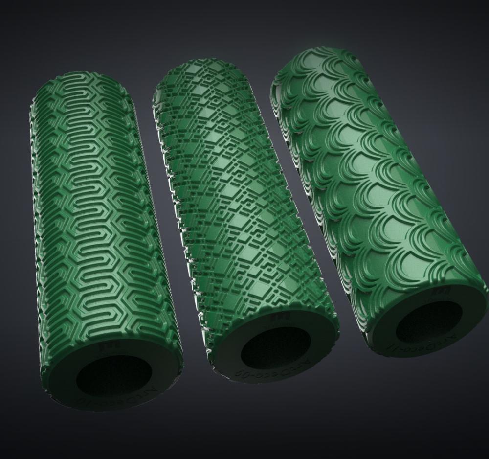 Texture Rollers Art Deco wide Vol.2 (4-6) 3d model