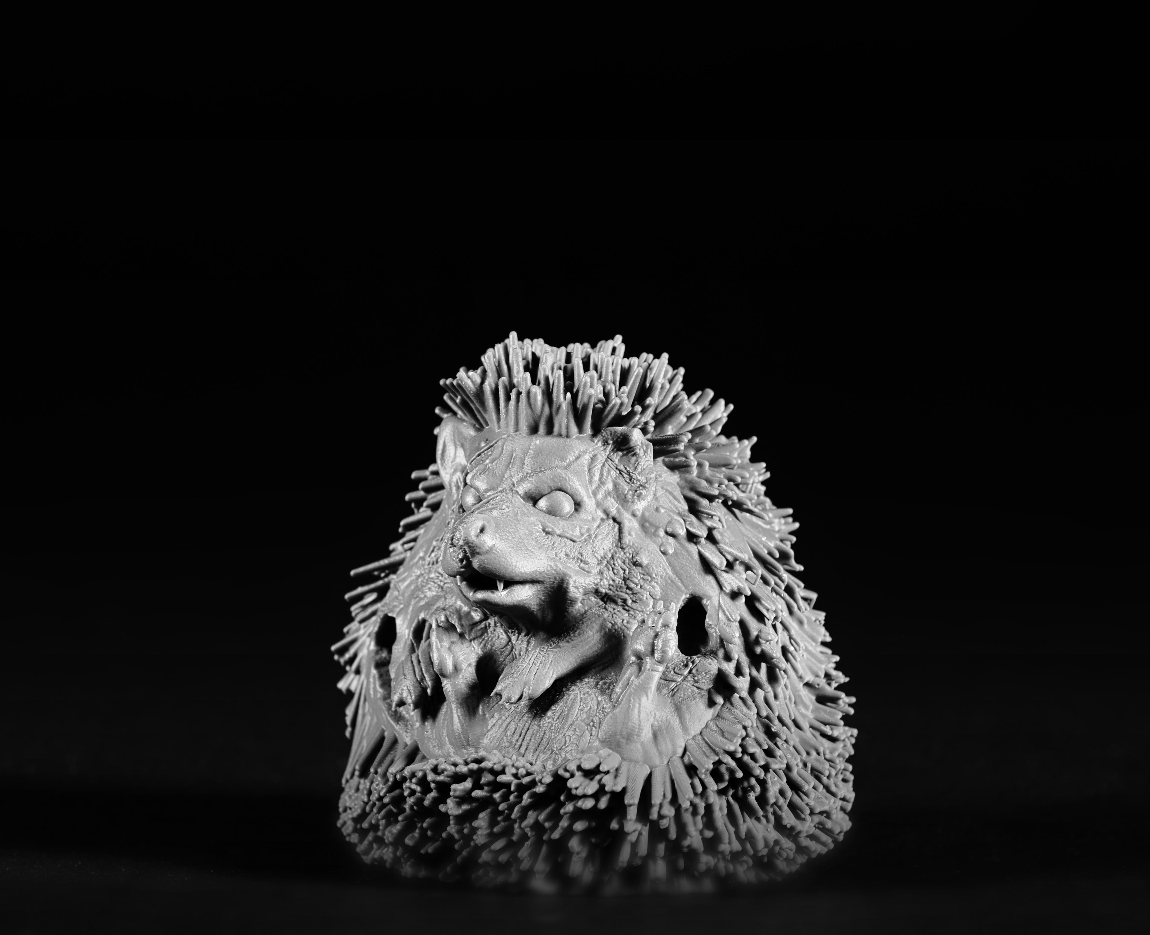 Zombie_Hedgehog (Pre Supported) 3d model