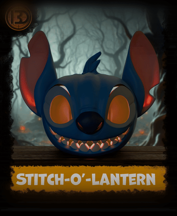 Stitch-o'-lantern 3d model