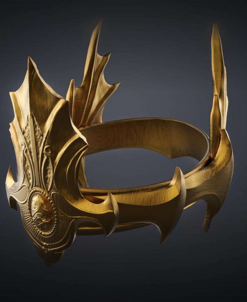 King Atlan’s Crown – Aquaman 3d model