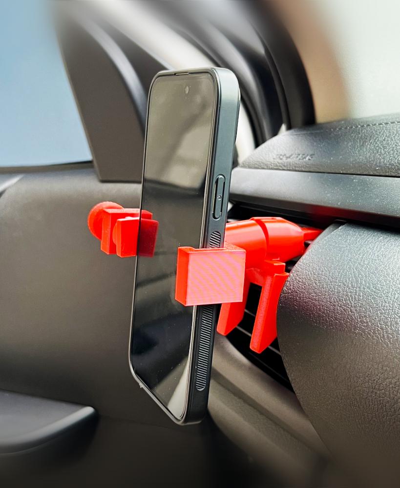 Phone Clamp Car holder 3d model