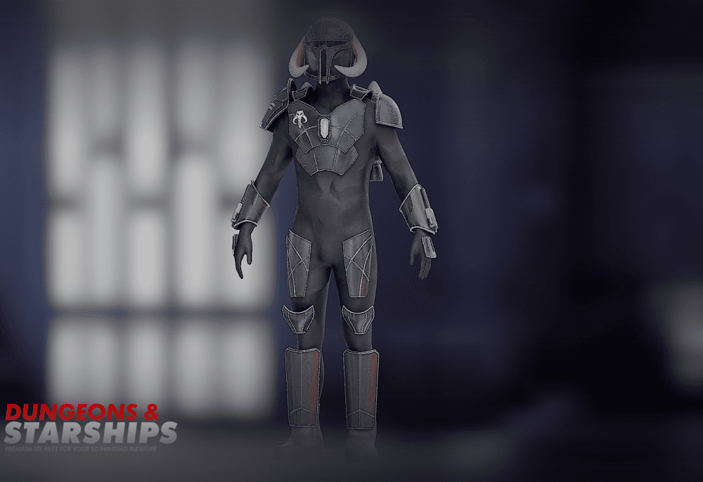 Mandalorian Stormbringer - Star Wars The Old Republic 3d model